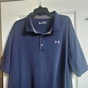 Under Amour Heat Gear Polyester polo shirt, 3XL
